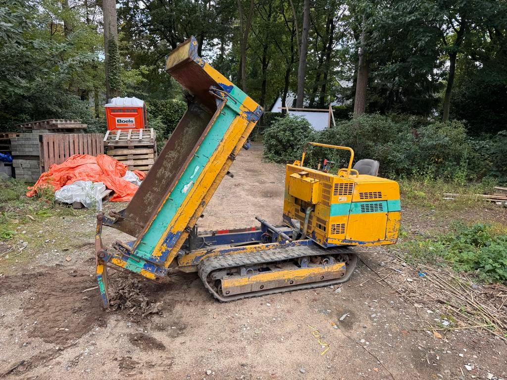 Rupsdumper Huki 120H, Zakelijke goederen, Ophalen, Dumper