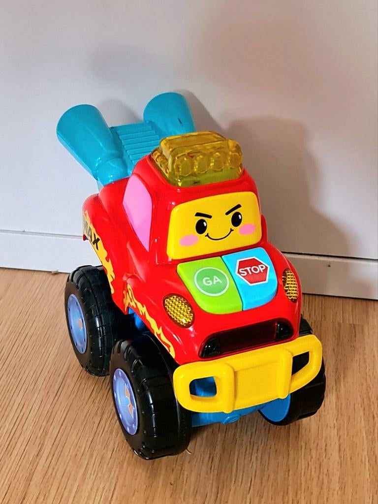 Max de Slimme Monster Truck, Ophalen of Verzenden, Zo goed als nieuw, 6 maanden tot 2 jaar