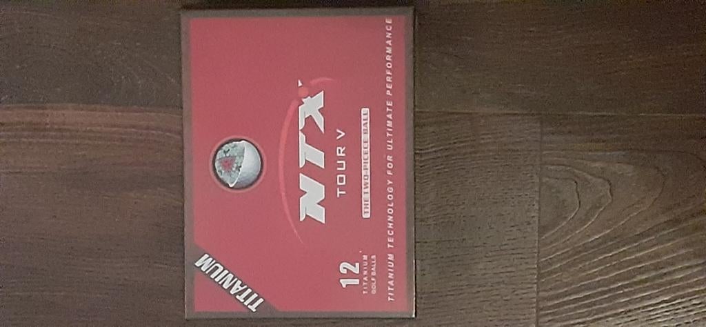 12 titanium golfballen, Ophalen of Verzenden