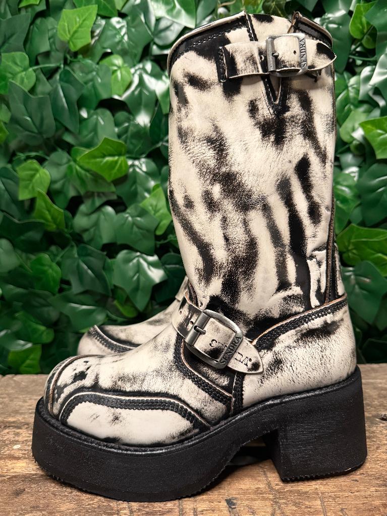 geweldig mooie vintage biker boots van Sendra maat 40, Zwart, Nieuw, Ophalen of Verzenden, Sendra