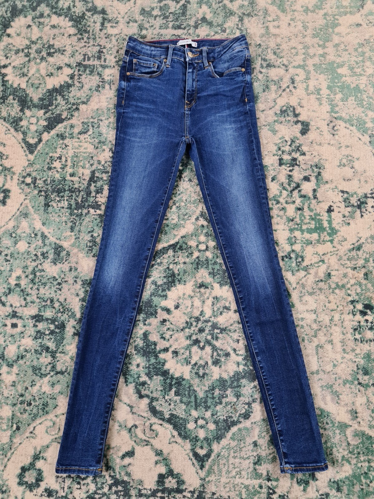 Tommy Hilfiger RW Jegging como fit W26 L30 WMN Tulsi2630, Blauw, Ophalen of Verzenden, W27 (confectie 34) of kleiner, Gedragen