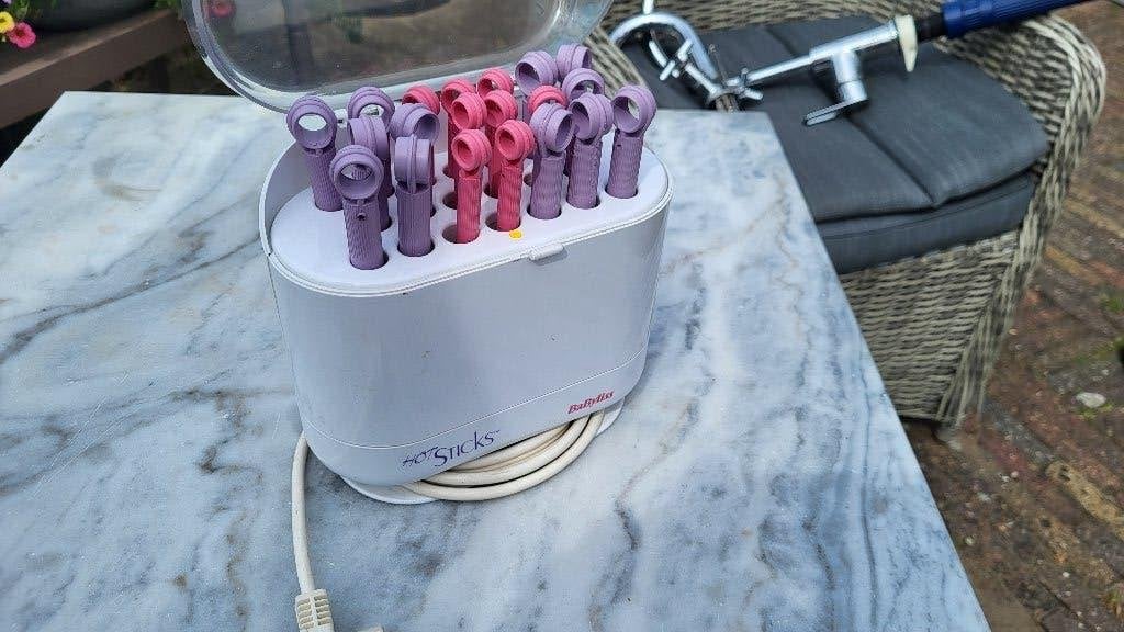 Babyliss Hot sticks 909 krulset, Ophalen of Verzenden, Zo goed als nieuw, Krultang of Stijltang