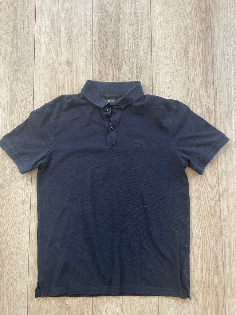 Hugo boss polo, Kleding | Heren, Polo's, Blauw, Ophalen of Verzenden, Zo goed als nieuw, Hugo Boss