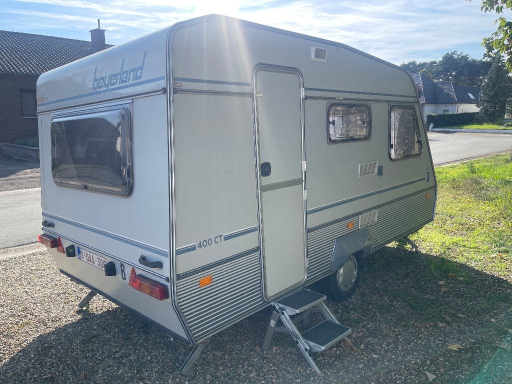 caravan beyerland vitesse 400 ct, Caravans en Kamperen, Standaardzit, 2 aparte bedden, Tot en met 2, 4 tot 5 meter
