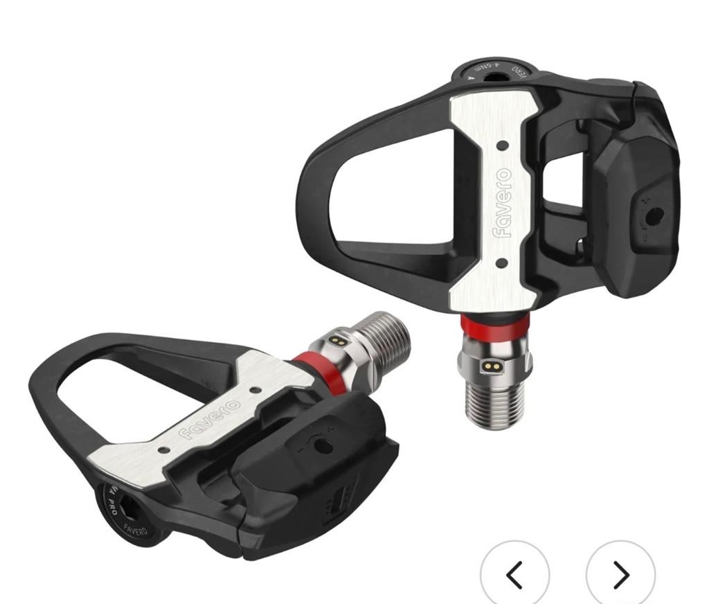Favero Assioma PRO RS-2 Powermeter Pedalen, Crankstel of Pedalen, Overige materialen, Ophalen of Verzenden, Zo goed als nieuw