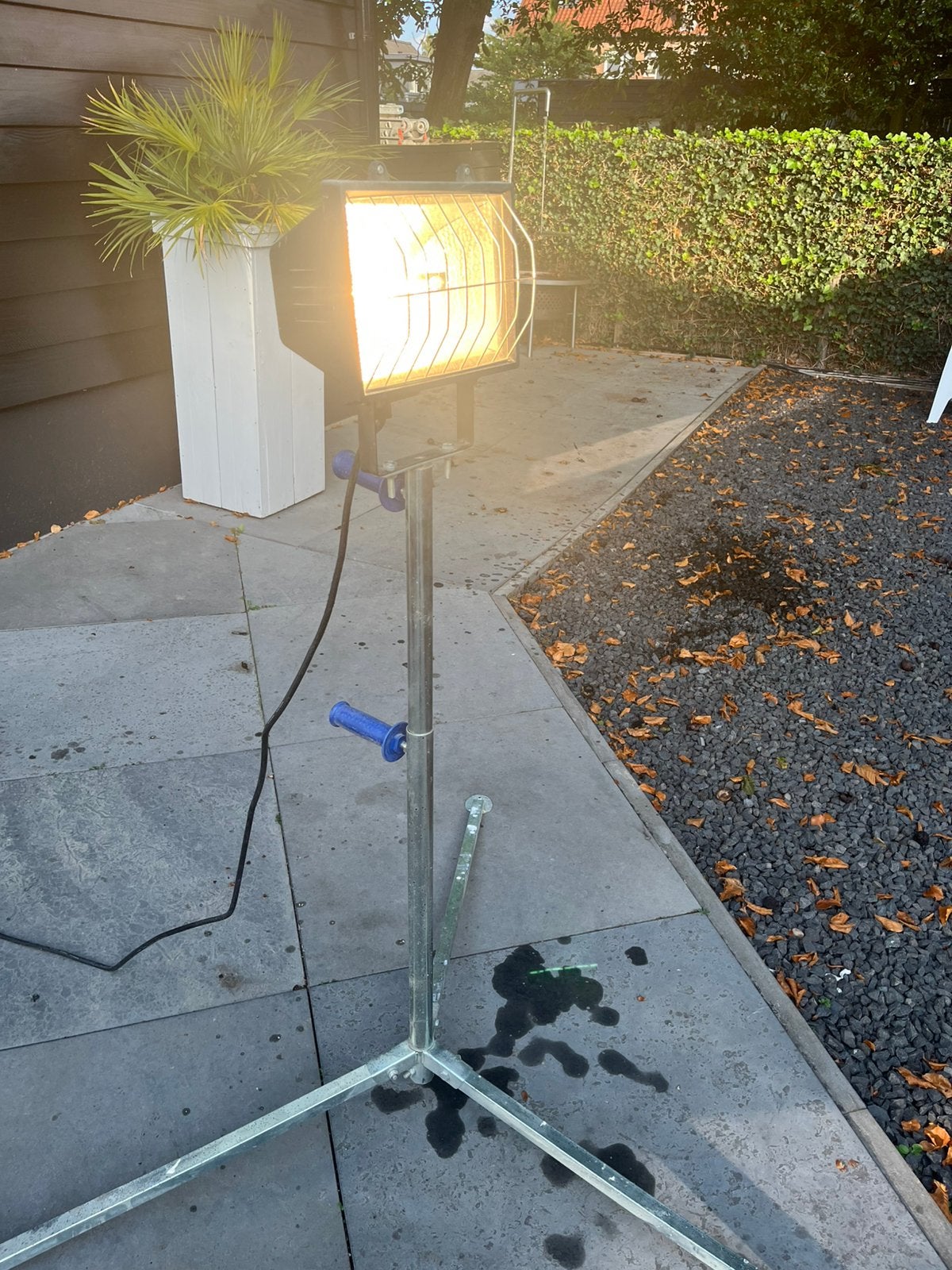 Promax Bouwlamp, Ophalen, Gebruikt, Met statief, Lamp met armatuur