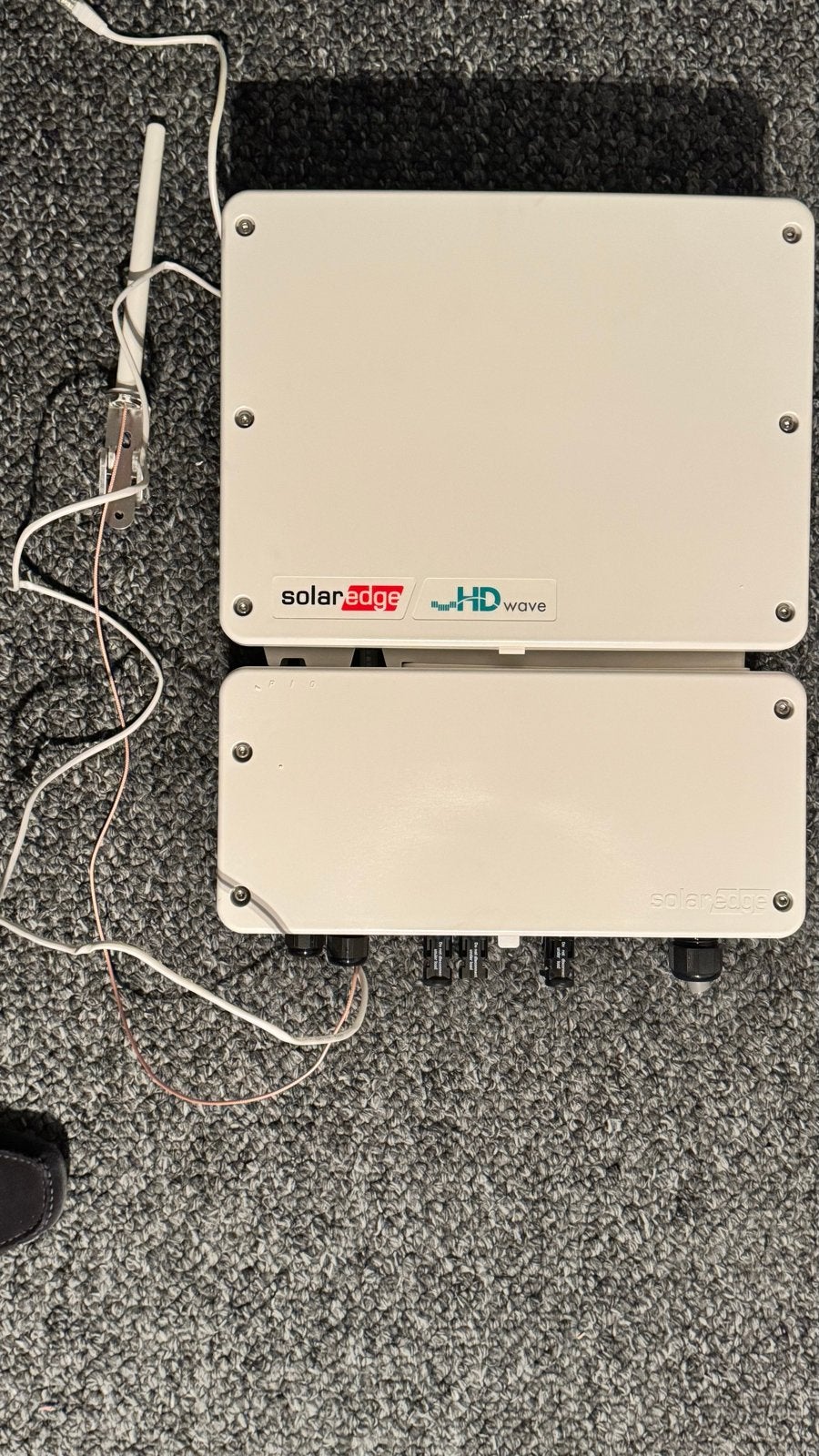 SolarEdge SE3680H en SE5000H HD Wave Omvormers, Ophalen of Verzenden, Zo goed als nieuw, Compleet systeem, 200 wattpiek of meer