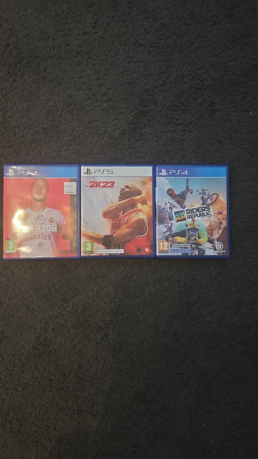 PS4/PS5 Games: FIFA 20, NBA 2K23, Riders Republic, Ophalen of Verzenden, Zo goed als nieuw, Eén computer, Sport