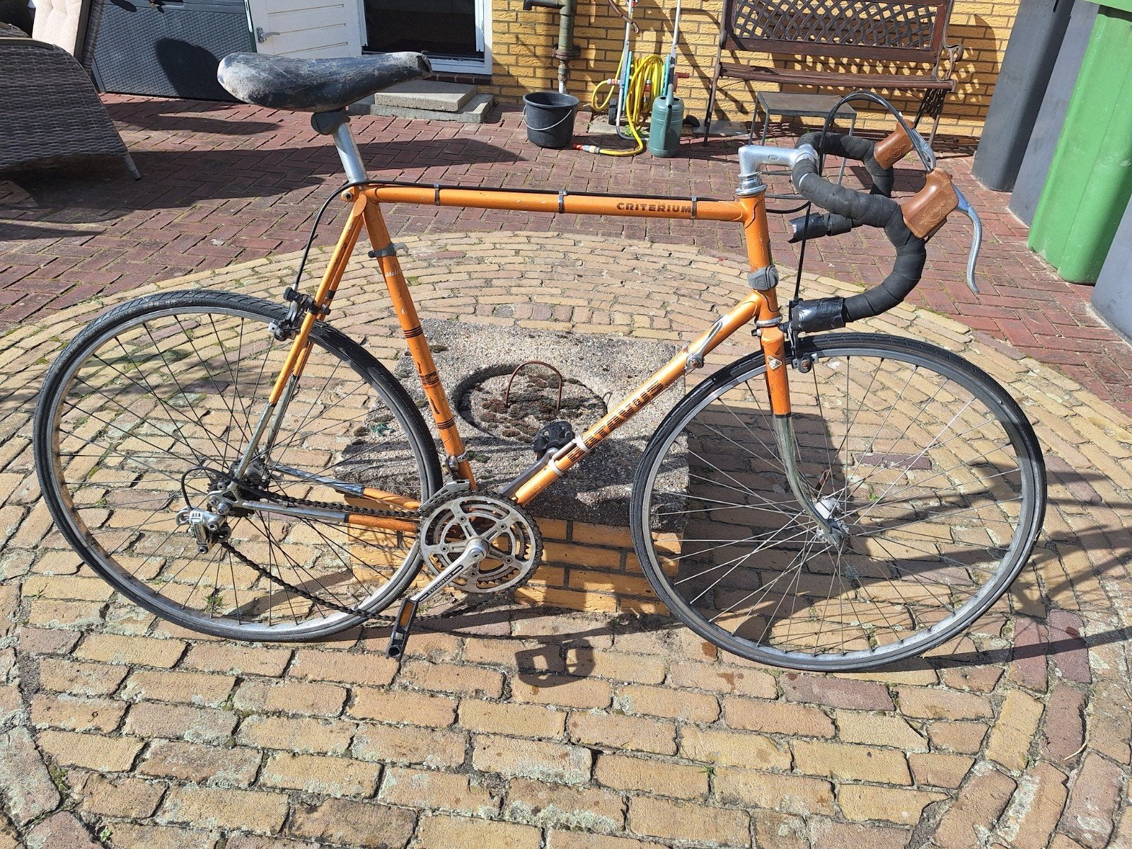 Vintage Batavus Criterium racefiets - Cr.Mo.Steel, Fietsen en Brommers, Ophalen, Gebruikt, Staal, Batavus