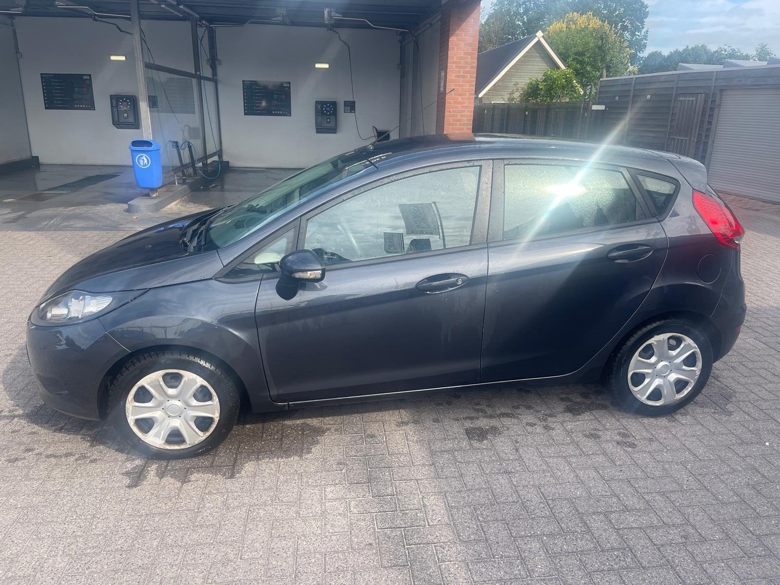 Ford Fiësta 1.25 44KW 5DR 2010 Grijs, Voorwielaandrijving, 40 €/maand, 1242 cc, 4 cilinders