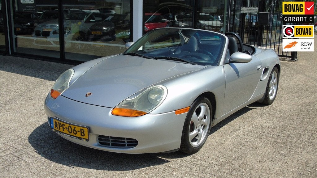Porsche BOXSTER 2.7 Tiptronic, Auto's, Porsche, Automaat, Achterwielaandrijving, Gebruikt, Zwart