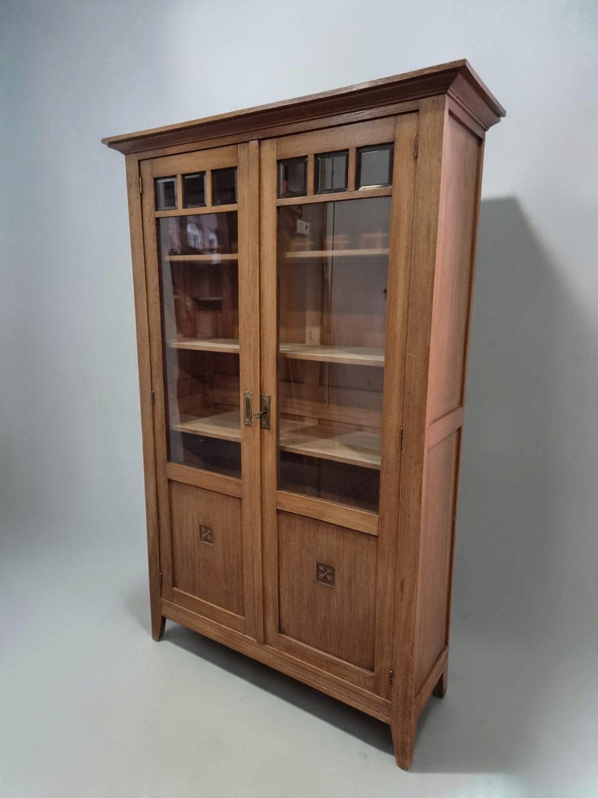 antieke kast Art Deco boekenkast /vitrinekast 1930, Ophalen