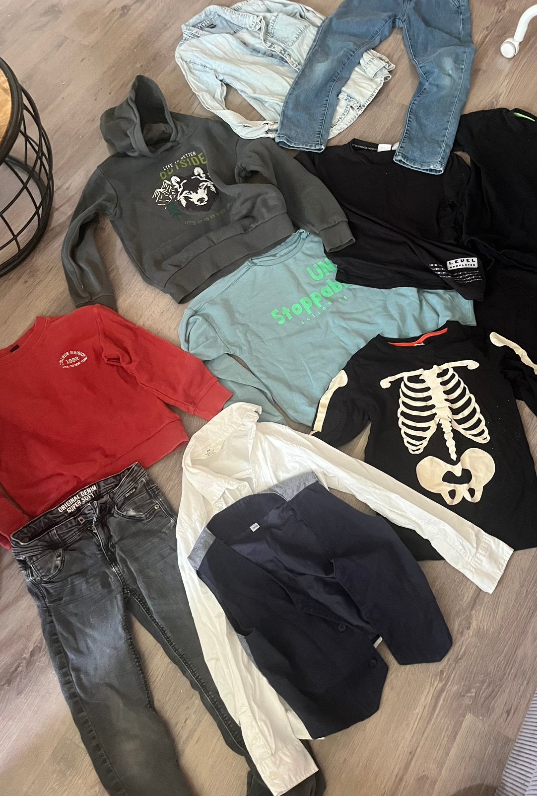Pakket mt 134-140 jongen izgs, Ophalen of Verzenden, Zo goed als nieuw, Jongen