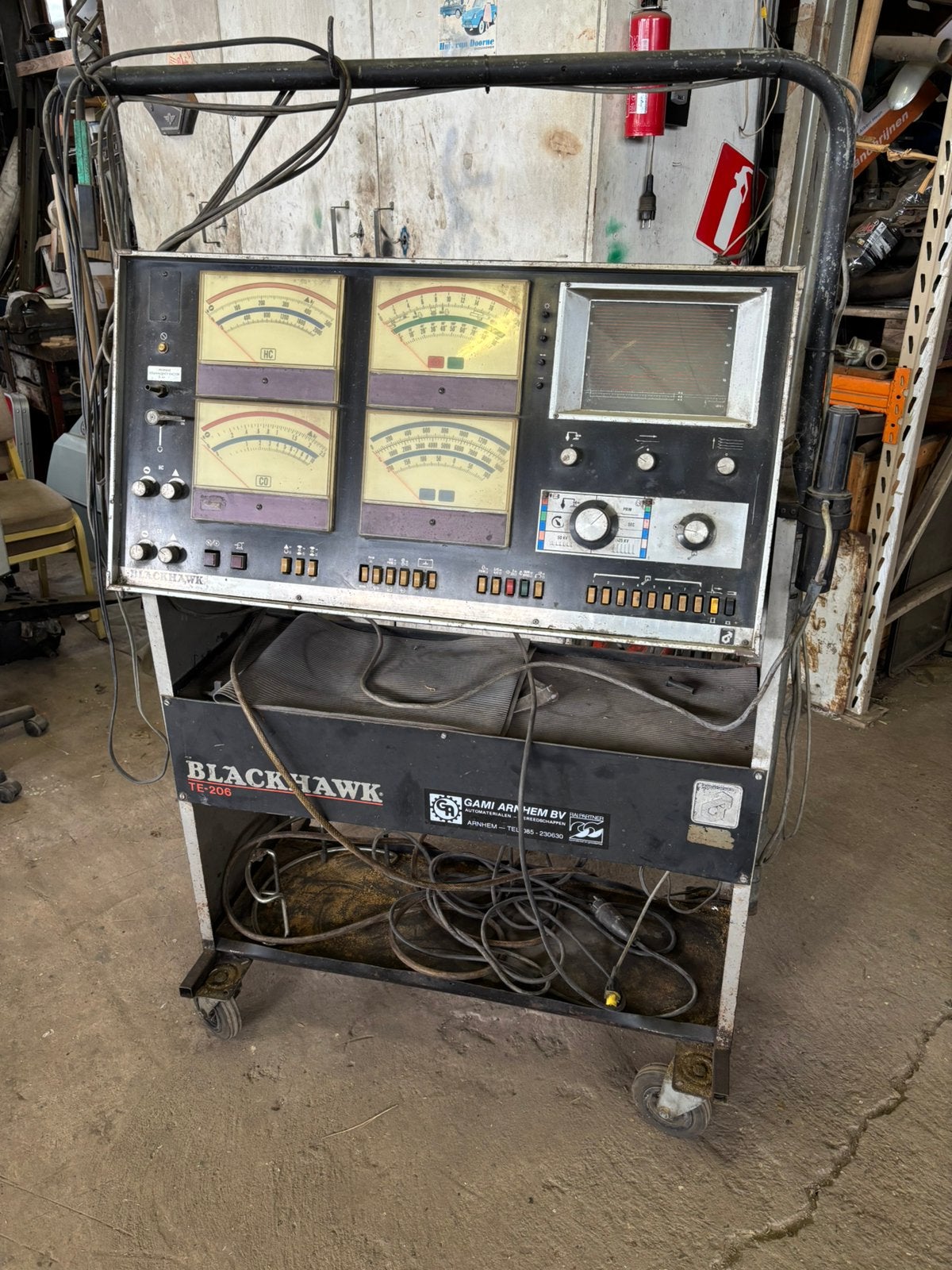 Motor tester analyser Blackhawk testkast 1970, Ophalen, Zo goed als nieuw