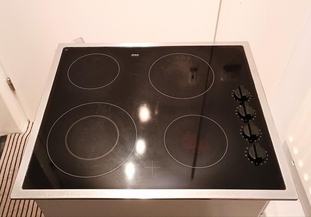 Atag inbouw keramische kookplaat Model HL6271EUU Typ SVK65ES, Gebruikt, Verzenden, ., Keramisch