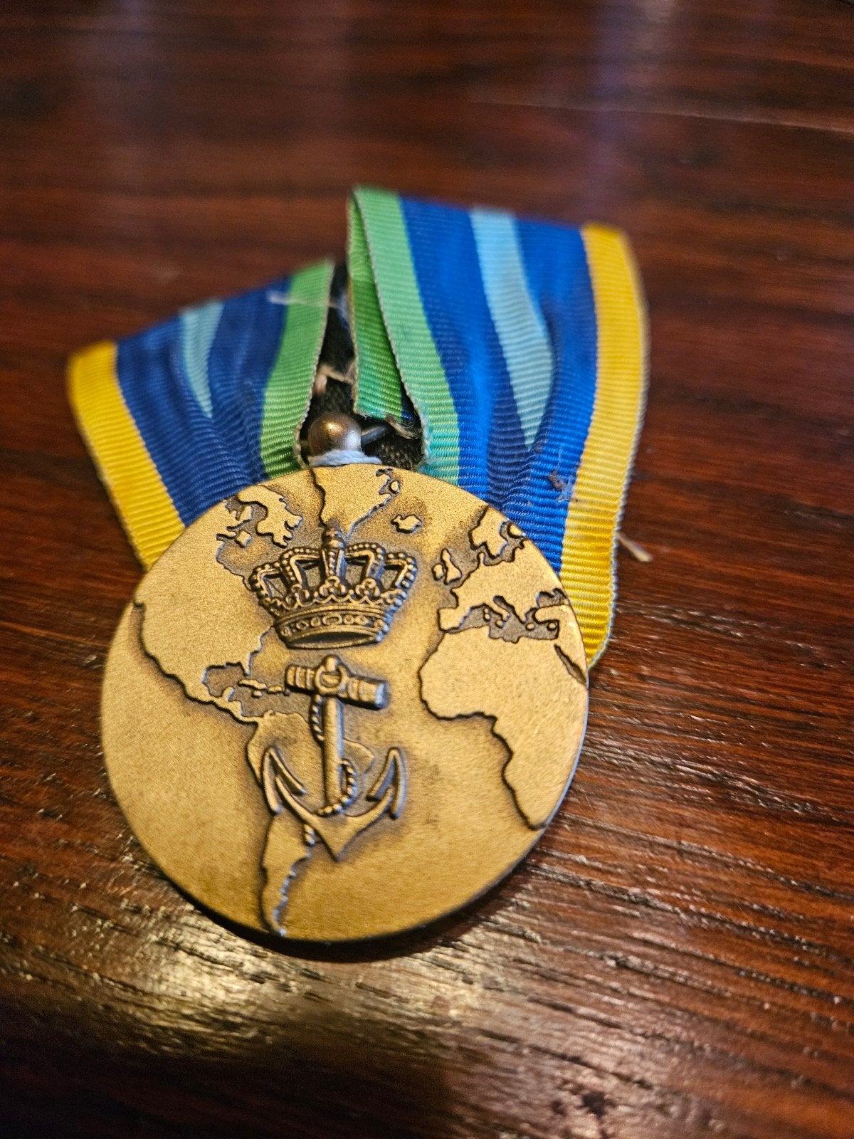 Vintage Marine Onderscheiding - marine, Verzamelen, Militaria | Algemeen, Ophalen of Verzenden