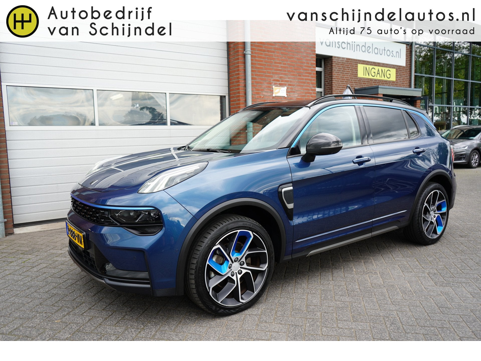 Lynk & Co 01 1.5 261PK! *NL AUTO* DEC 2022 DEALER ONDERHOUDE, Dealer onderhouden, Stof, Blauw, 120 €/maand