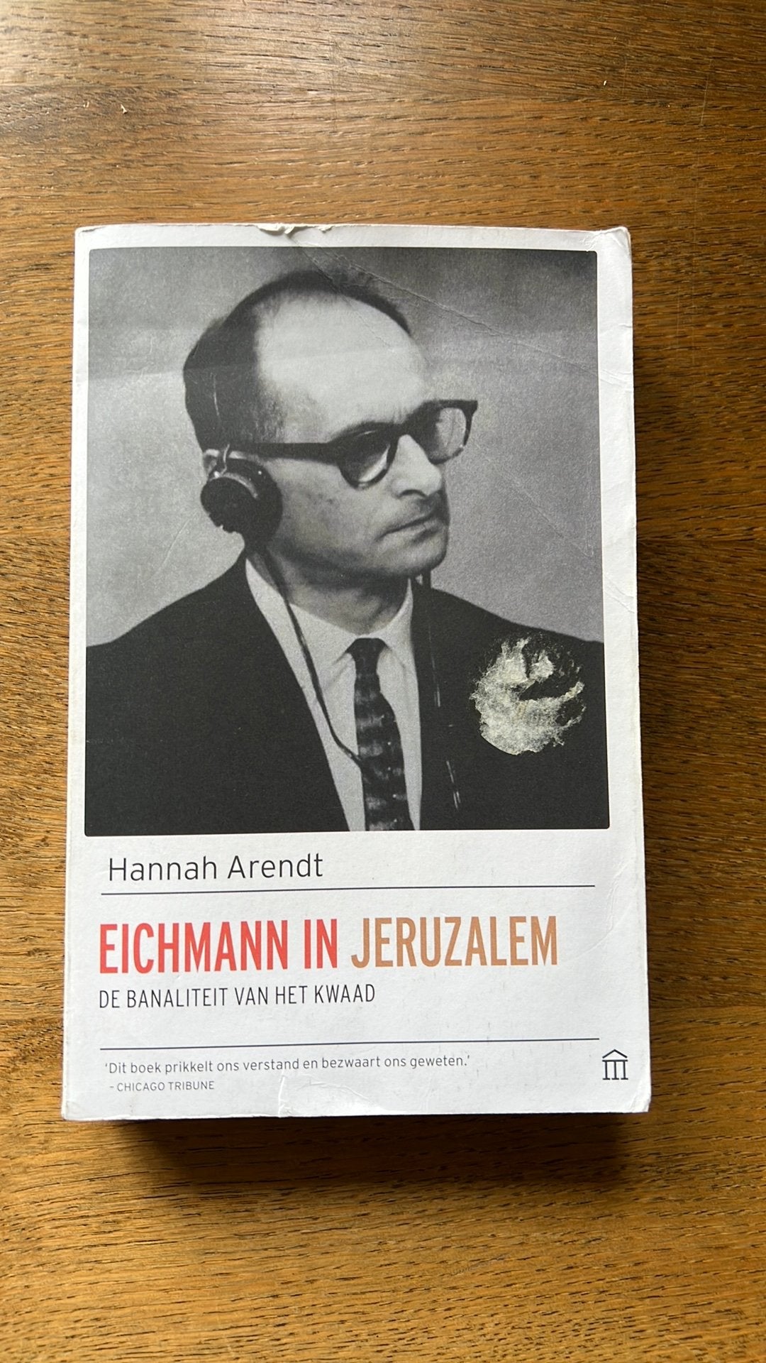 Hannah Arendt - Eichmann in Jeruzalem, Ophalen of Verzenden, Gelezen, Hannah Arendt