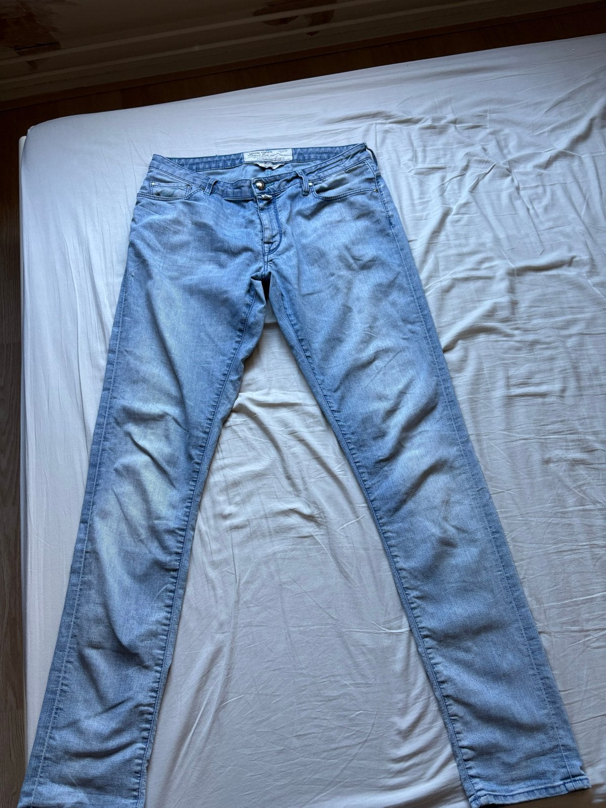 Jacob Cohën Tailored Jeans - Maat W36, Ophalen of Verzenden, Gedragen, Blauw, W36 - W38 (confectie 52/54)