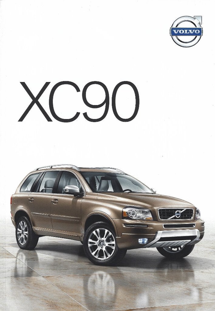 Brochure Volvo XC90 2013, Ophalen of Verzenden, Gelezen, Volvo