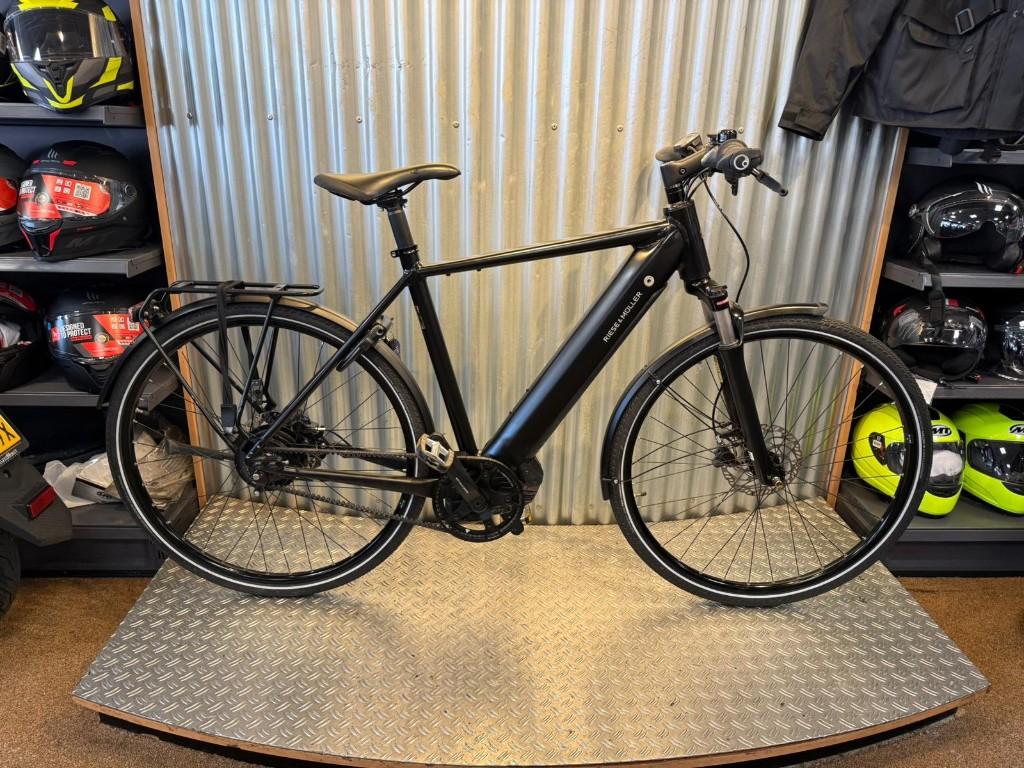 Riese Muller Roadster 57cm in Zwart en Grijs 2 jaar garantie, Fietsen en Brommers, Elektrische fietsen, Riese & Müller, Gebruikt