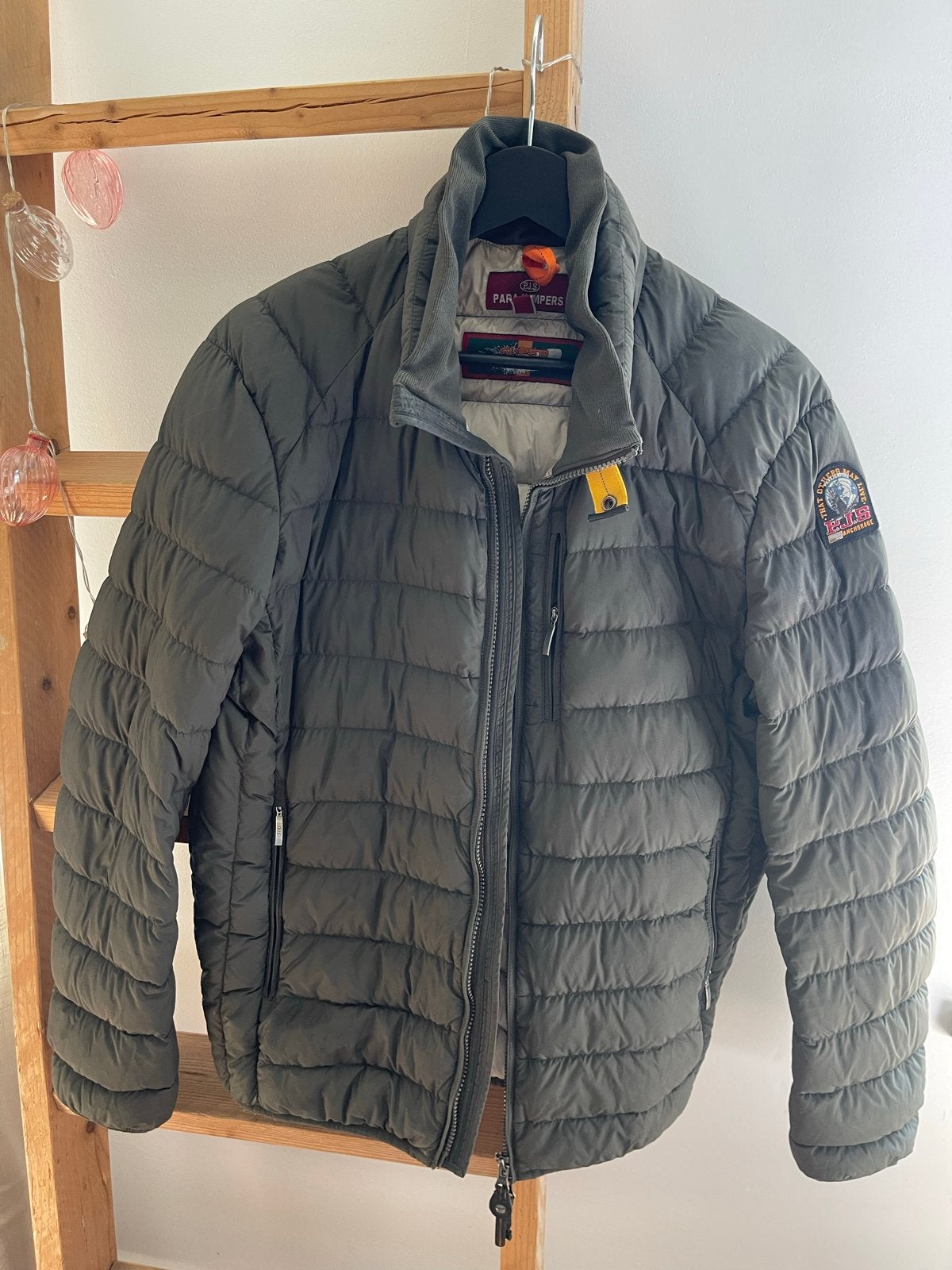 Parajumpers jas groen - Maat L, Kleding | Heren, Jassen | Zomer, Ophalen of Verzenden, Gedragen, Maat 52/54 (L), Groen