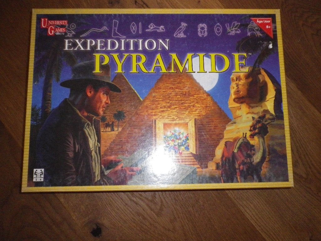 Expedition Pyramide, Ophalen of Verzenden, Zo goed als nieuw, University Games