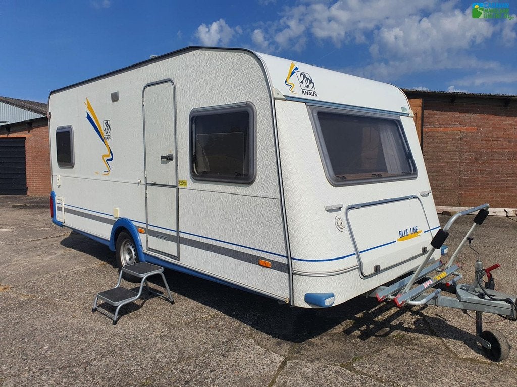 Knaus Blue Line 450 TF, Rondzit, Bedrijf, Lengtebed, Knaus