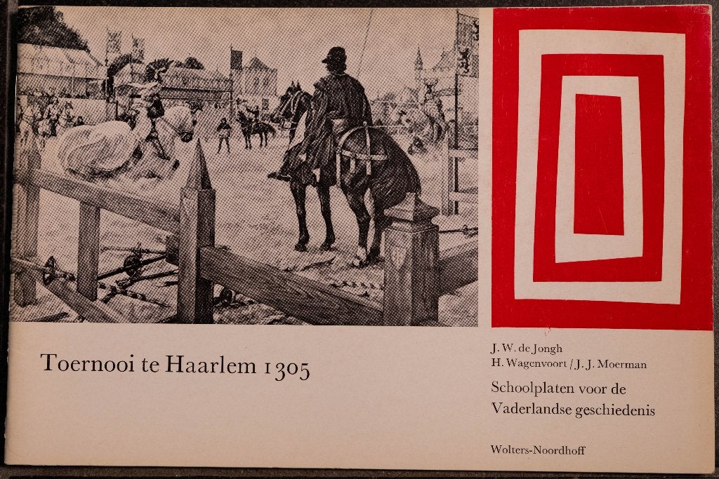 Schoolplaat boekje – Toernooi te Haarlem   , Ophalen of Verzenden, Geschiedenis