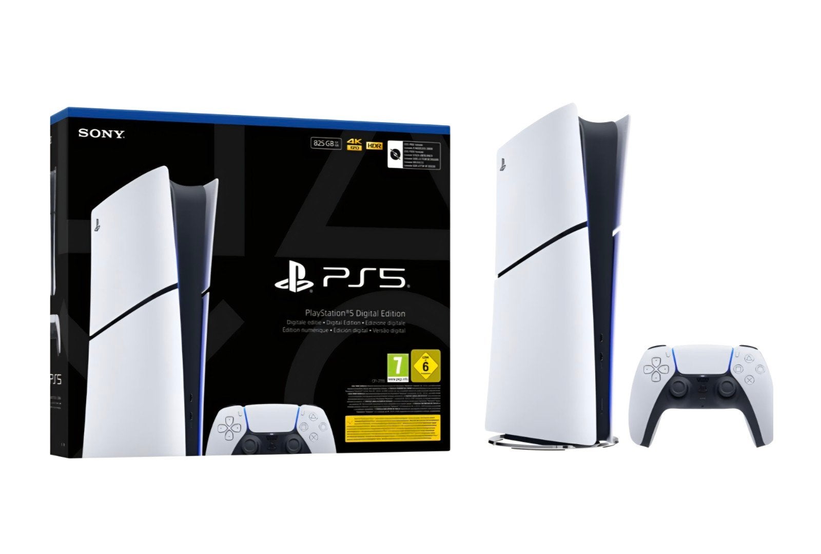 PlayStation 5 Slim Digital Edition 825GB SPLINTERNIEUW, Ophalen, Nieuw, Playstation 5 Digital