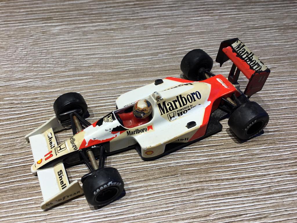 Onyx McLaren Honda MP4/6 Formule 1 Zeldzaam 1/43, Ophalen of Verzenden, Gebruikt