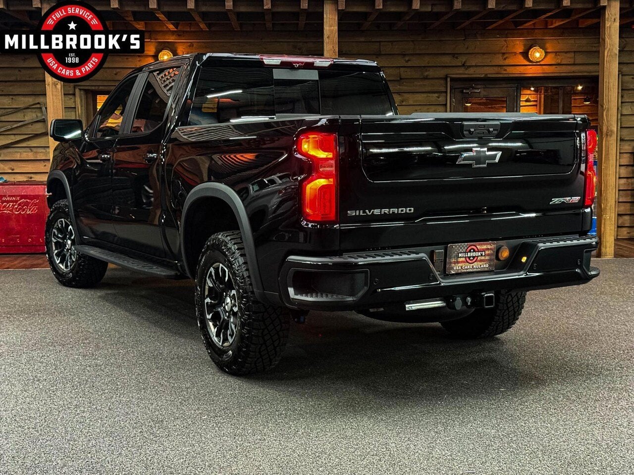 Chevrolet Silverado ZR2 Demo opruiming 360 graden camera, BP, Auto's, Automaat, Gebruikt, 8 cilinders, 4 stoelen