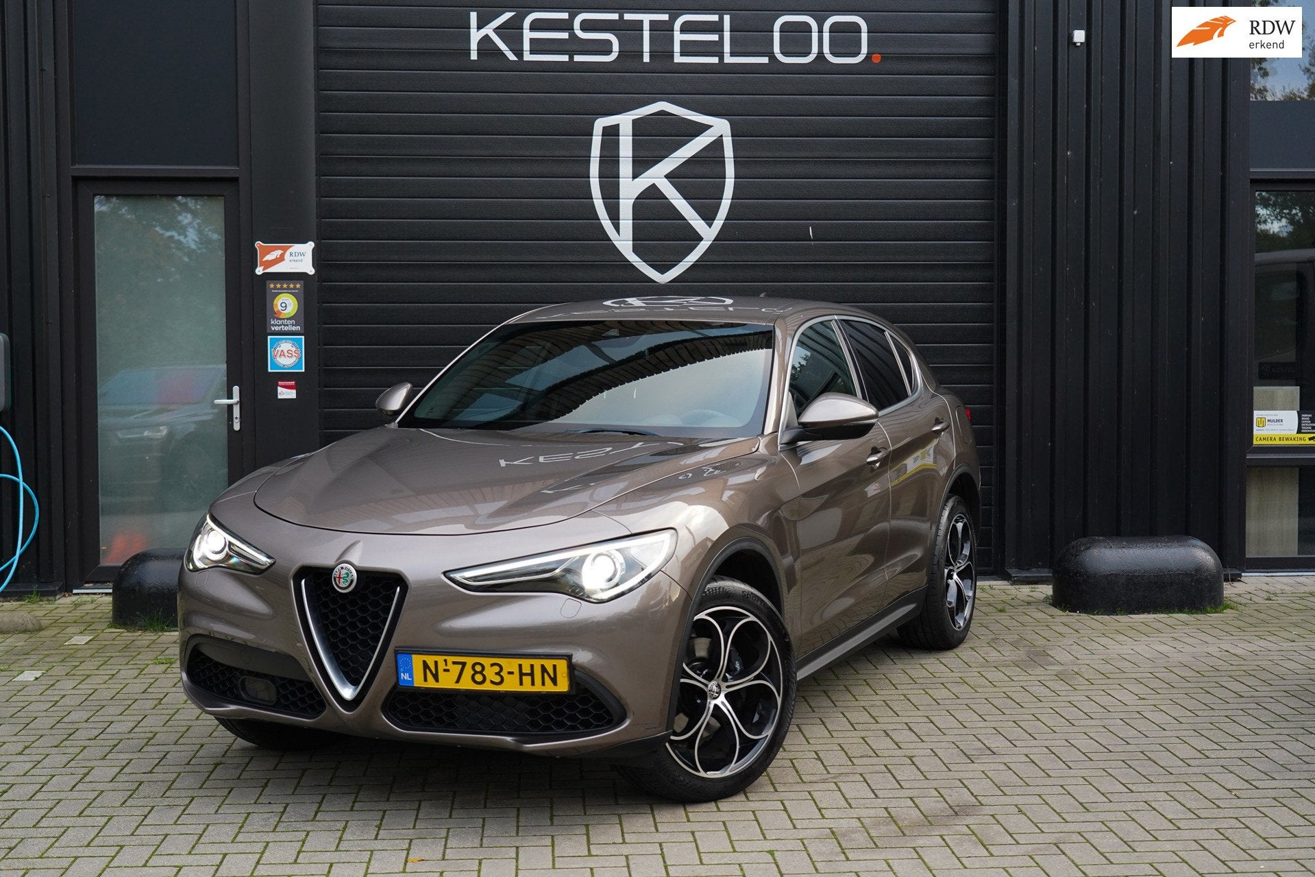 Alfa Romeo Stelvio 2.0 T AWD Super Q4 SPORTPAKKET/LEER/KEYLE, Auto's, Automaat, Euro 6, Xenon verlichting, Bedrijf