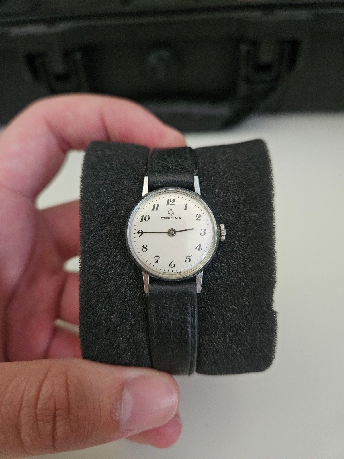 Vintage Certina mechanisch, Overige merken, Gebruikt, Polshorloge, Overige materialen