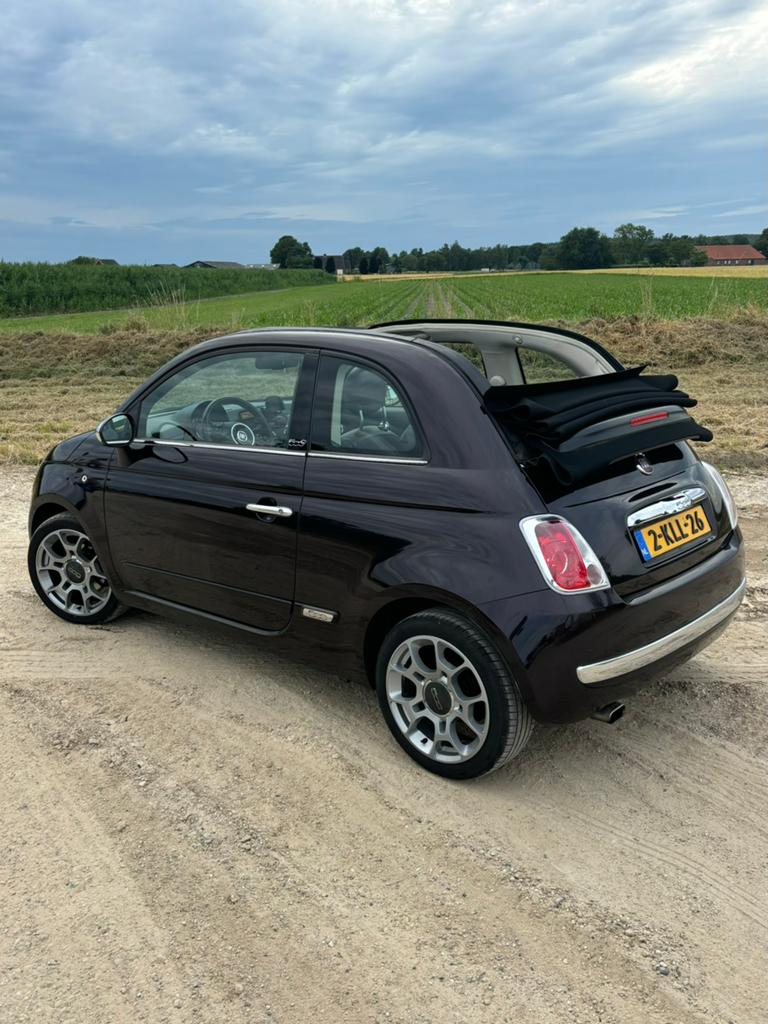Fiat 500C 0.9 85pk Turbo Twinair 2013, 31 €/maand, Overige kleuren, Cabriolet, Origineel Nederlands
