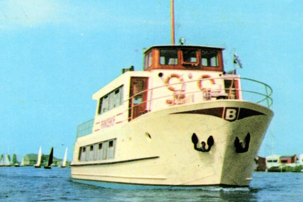 801322 Leeuwarden 1975 Toeristenboot Princehof Gelopen, Verzenden, 1960 tot 1980, Gelopen, Friesland