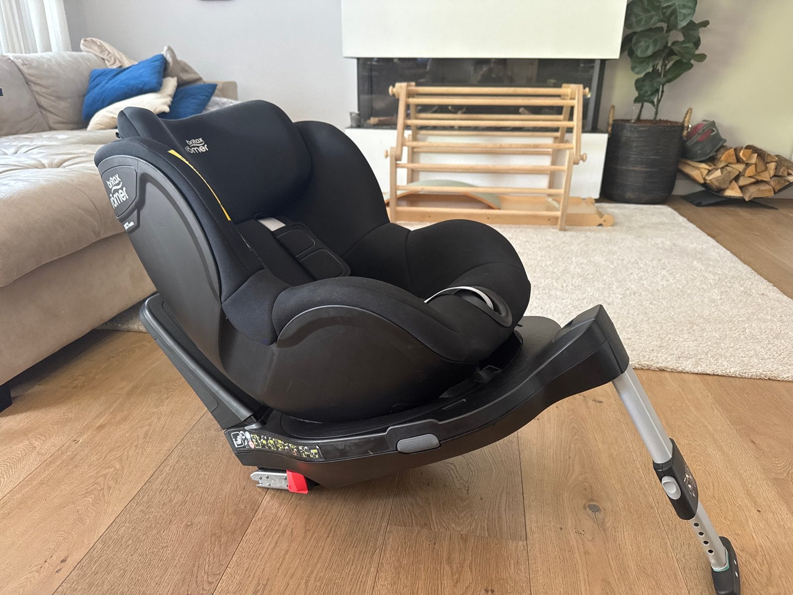 Britax Römer Dualfix i-Size autostoel 2x (inclusief hoes), Ophalen, Romer, 0 t/m 18 kg, Verstelbare rugleuning
