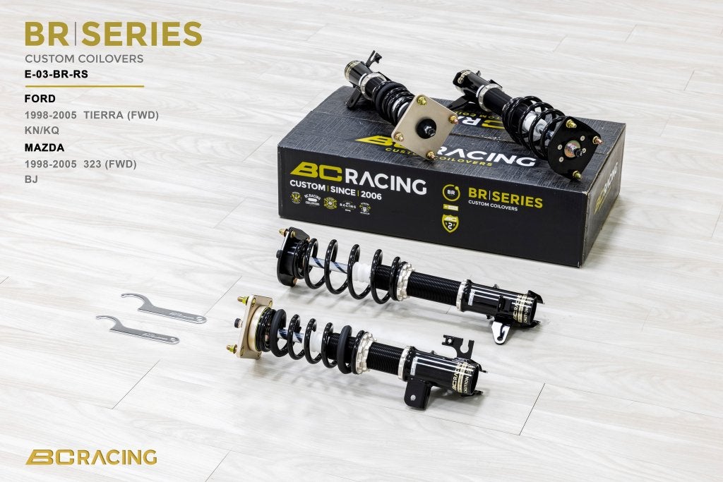 BC Racing schroefset verlaging - Mazda 323 BJ FWD 98-05, Ophalen of Verzenden