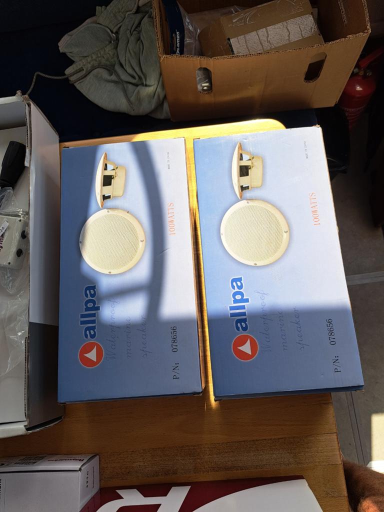 Allipa Waterdichte Marine Speakers - 100 Watt, Overige merken, Nieuw, Ophalen of Verzenden, 60 tot 120 watt