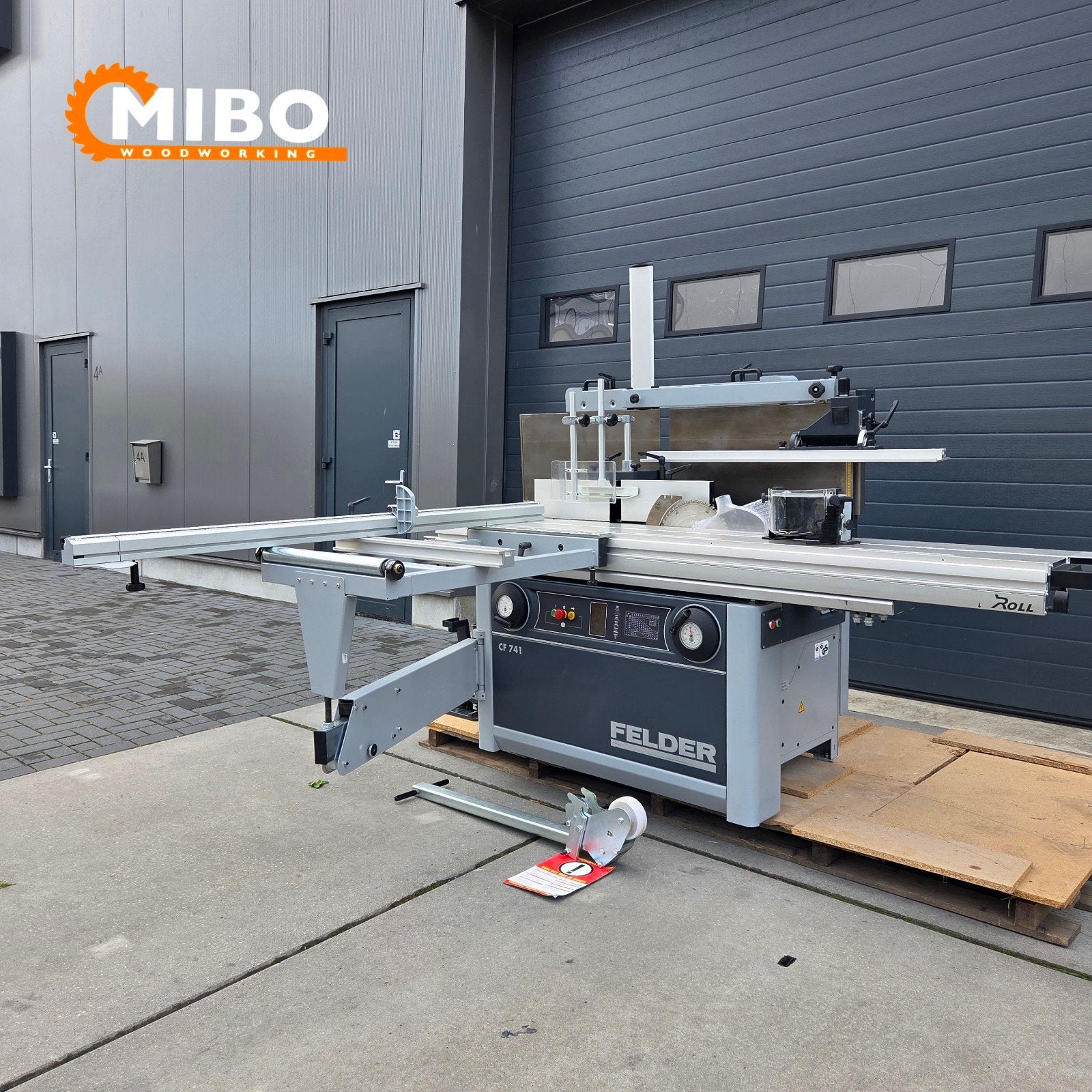 Felder combinatiemachine 5in1 *** 410mm *** Spiraalas