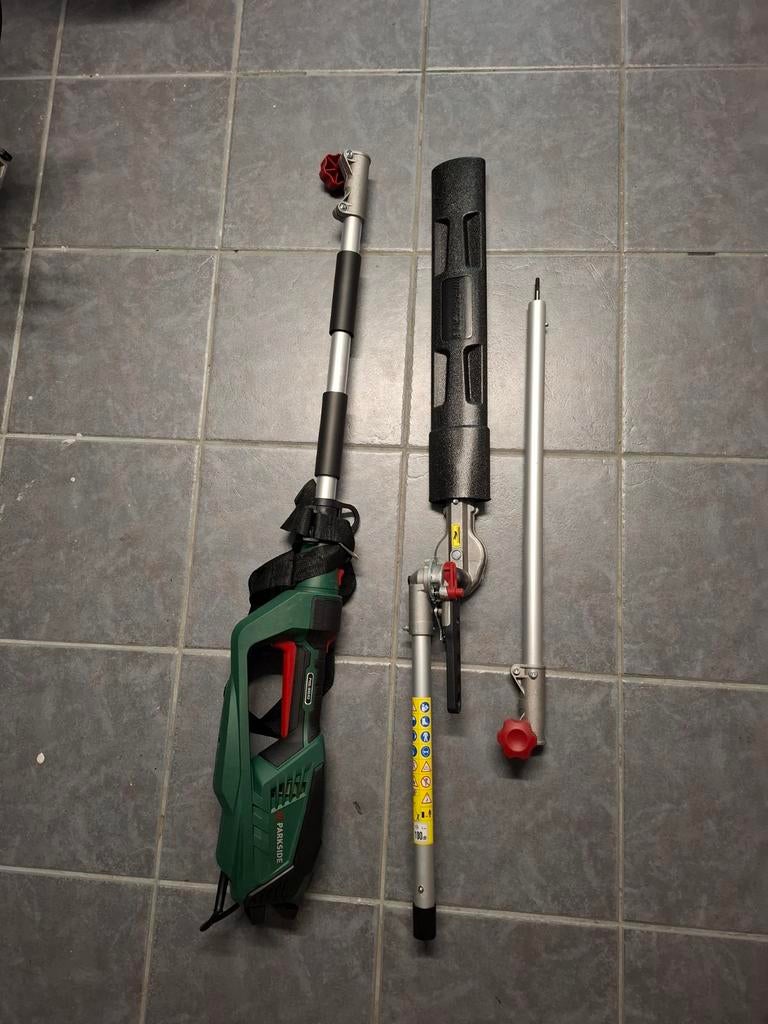 Telescopische heggenschaar - Parkside, Ophalen, Zo goed als nieuw, Accu, Parkside