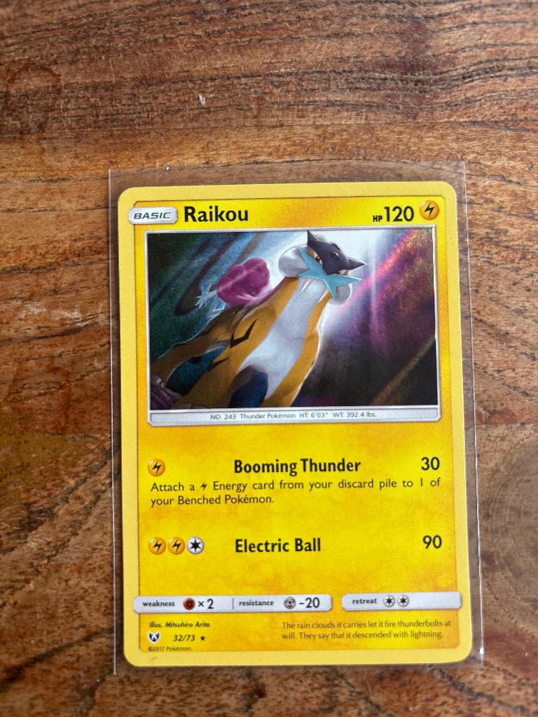 Raikou, Ophalen of Verzenden, Zo goed als nieuw, Losse kaart