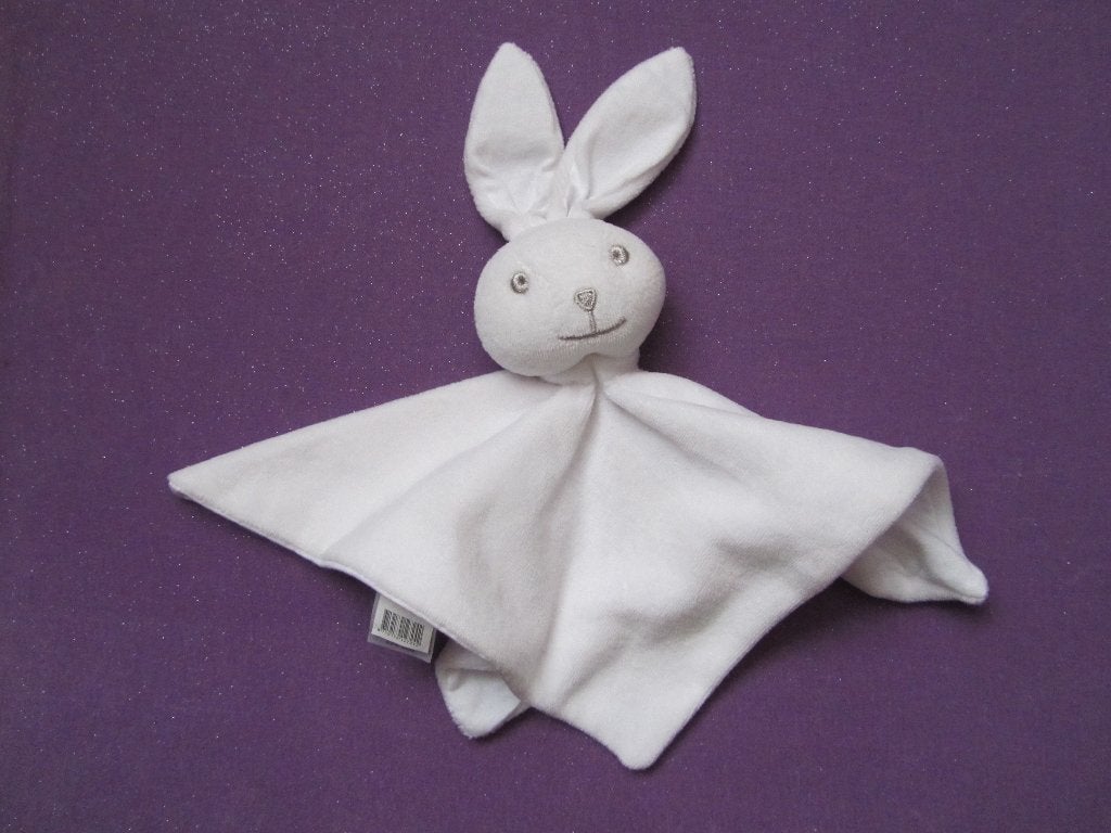 BAMBINO Knuffeldoekje KONIJN. WIT **Nieuw**, Overige karakters, Ophalen of Verzenden, Met label, Wit
