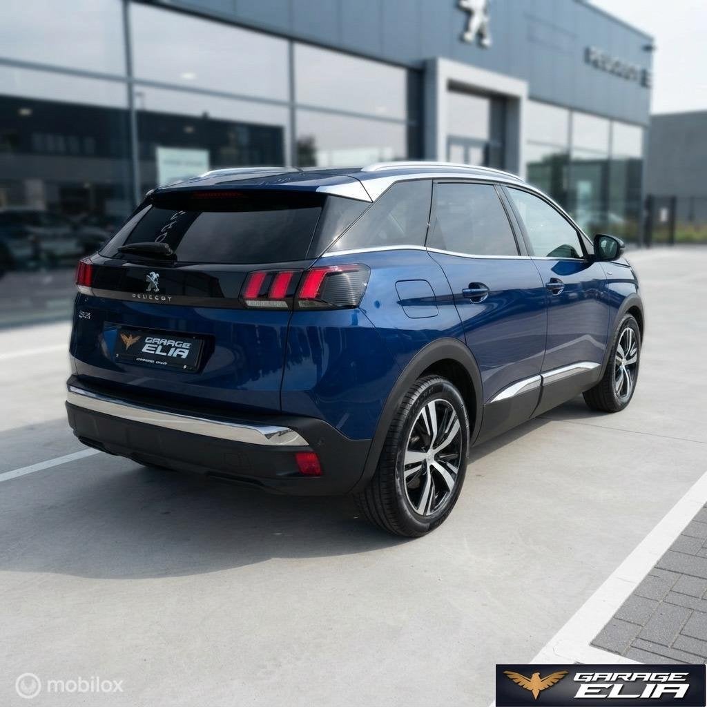 Peugeot 3008 Aut.| LED | Navi | PDC | 64900 KM |6M Garantie, Stof, Gebruikt, 1199 cc, Wit