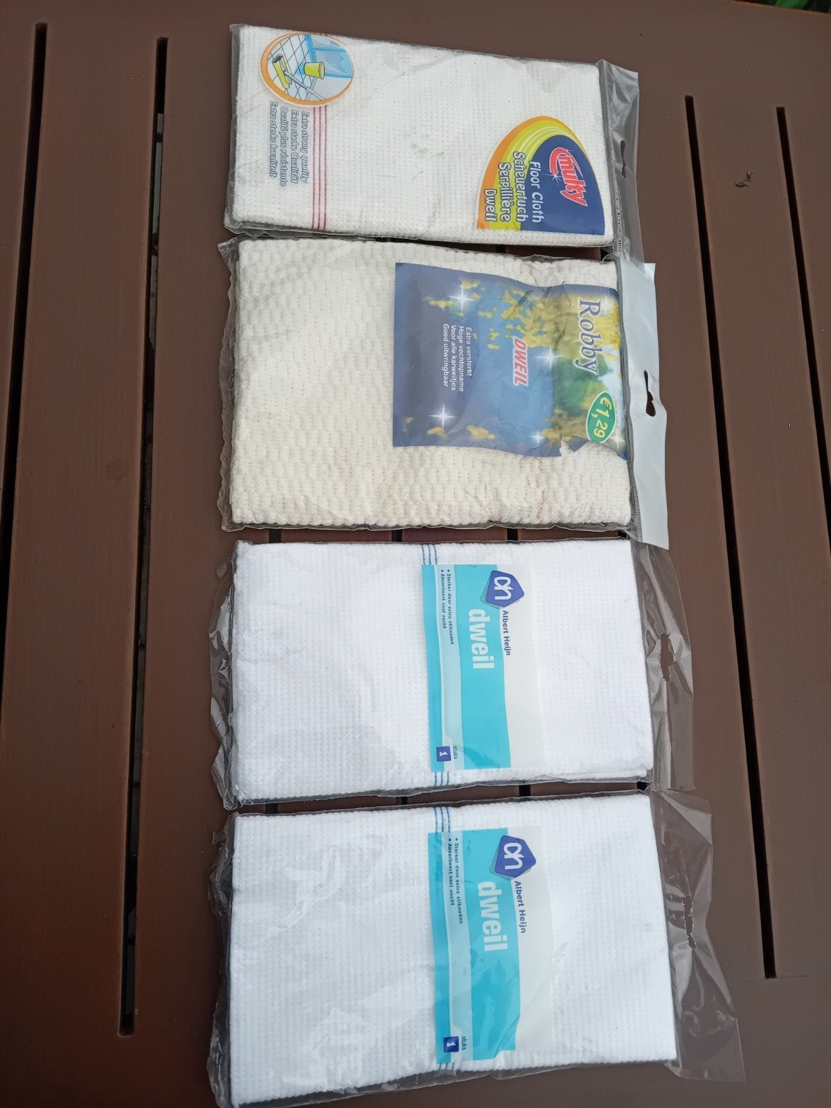 8 Nieuwe dweilen, Huis en Inrichting, Ophalen of Verzenden, Mop of Dweil