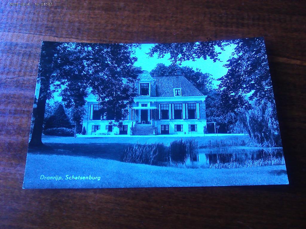 E34 - Dronrijp - Schatsenburg - 1965 - Mooi/Oud, Verzamelen, Ansichtkaarten | Nederland, 1960 tot 1980, Ophalen of Verzenden