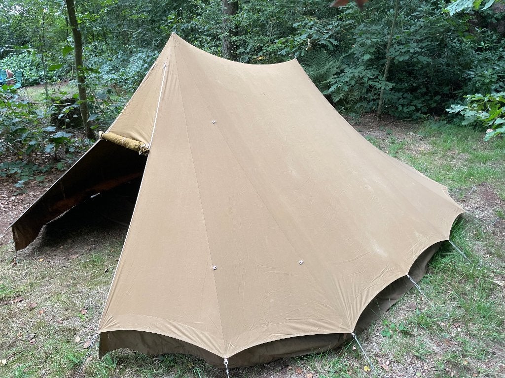 Erdman Schmidt 2-persoonstent, Caravans en Kamperen, Tenten, Ophalen of Verzenden, Gebruikt, Tot en met 2