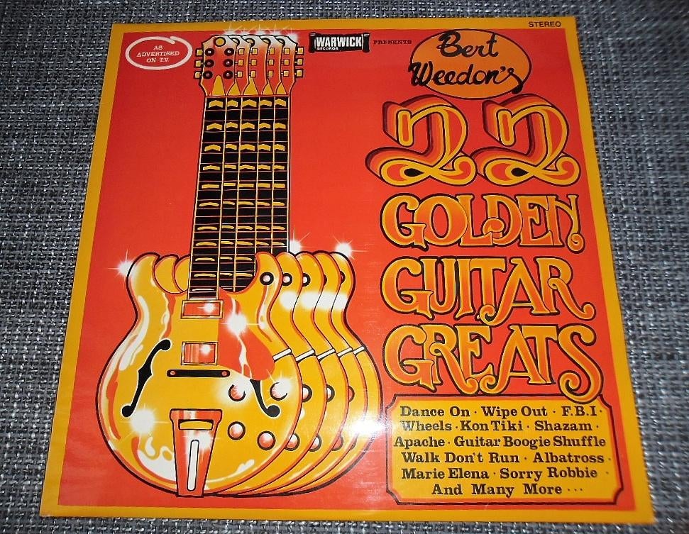 LP Bert Weedon's Golden Guitar Greats Bieden, Ophalen of Verzenden, Zo goed als nieuw, 12 inch