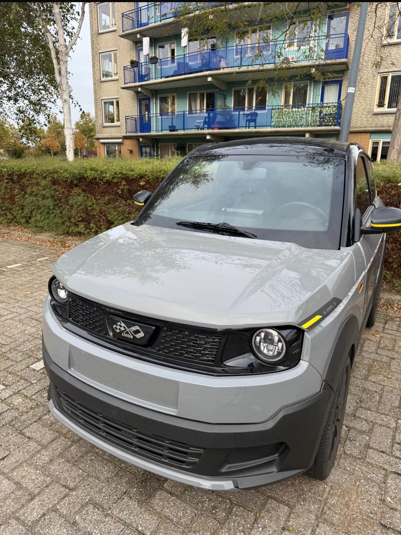 Ligier Myli R.EBEL 2024 – Zeer complet elektrische eerste, Auto-onderdelen, Ophalen, Gebruikt, Voor, Spatbord