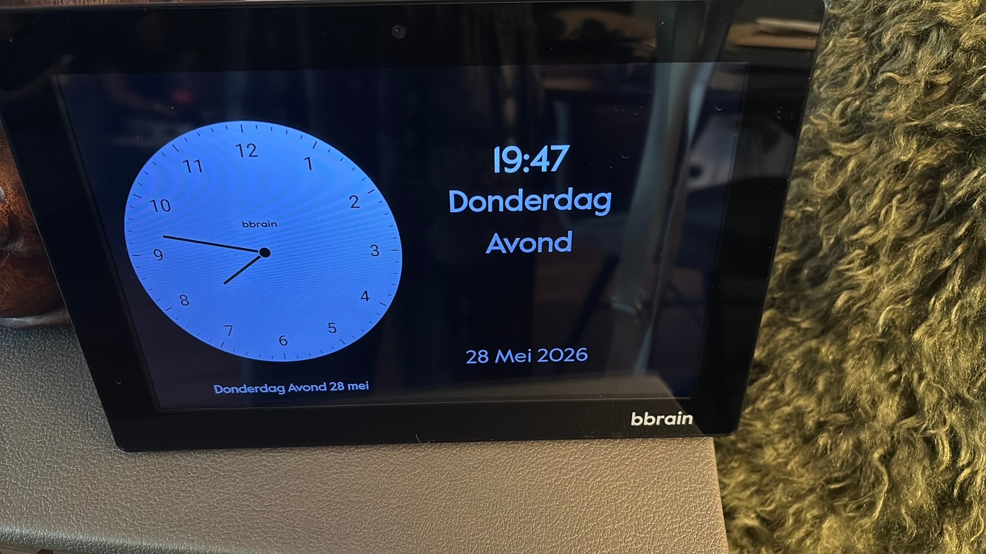 BBrain Family Dementieklok model 2021, Ophalen of Verzenden, Gebruikt